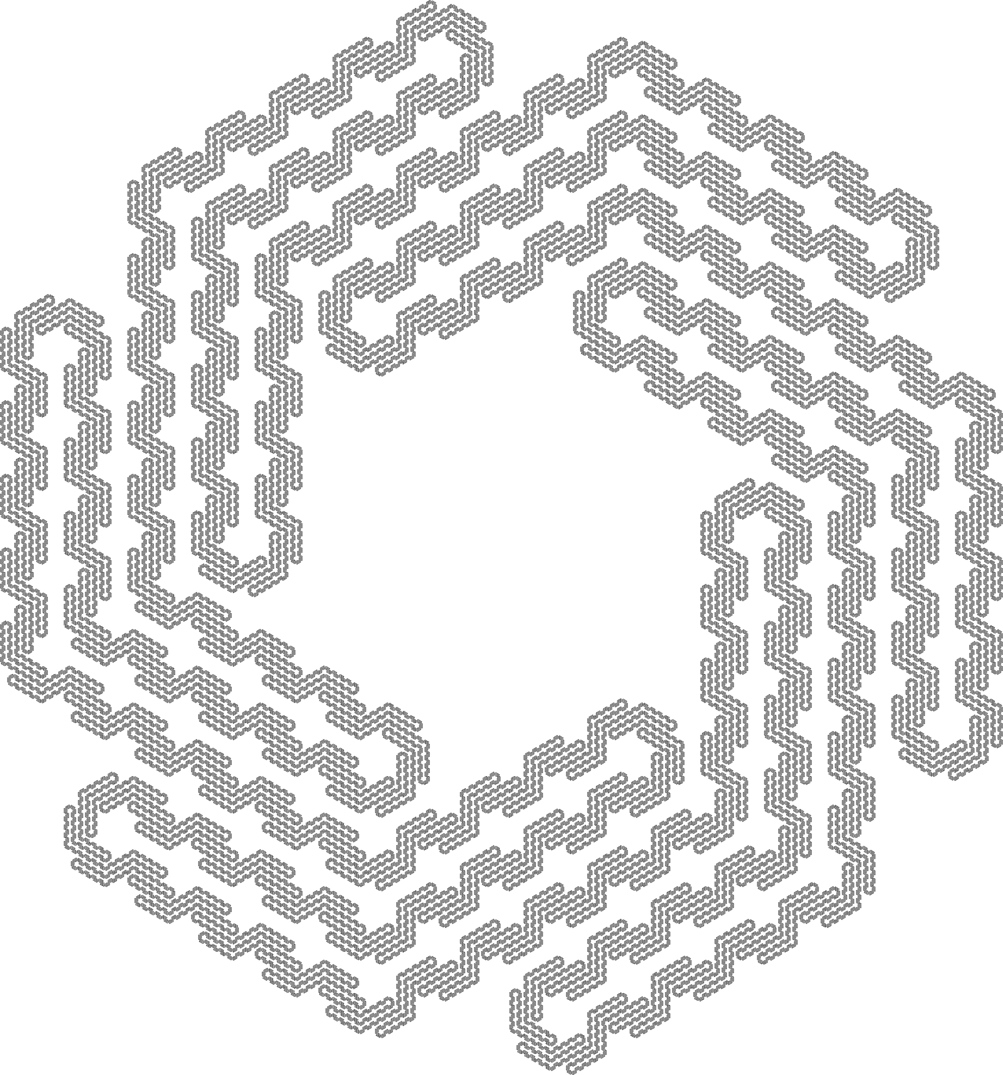 A nearly wild Jordan curve.